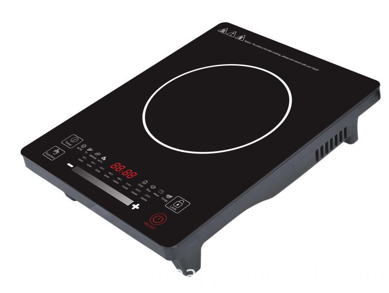 2017 CE CB EMC LVD RoHS Touch Screen Induction Hob - 2000 W
